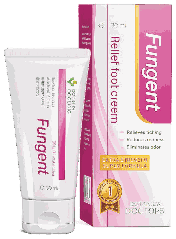 Fungent Premium Plus lábkrém 30 ml — tubus és csomagolás